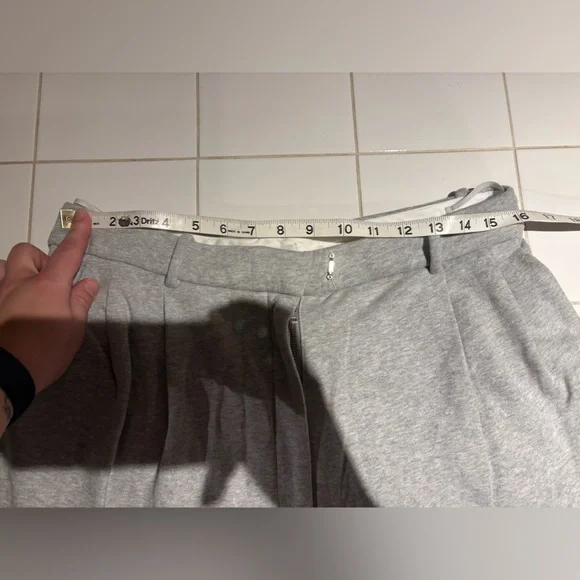 Babaton Gray Wide Leg Pants - Picture 10 of 10